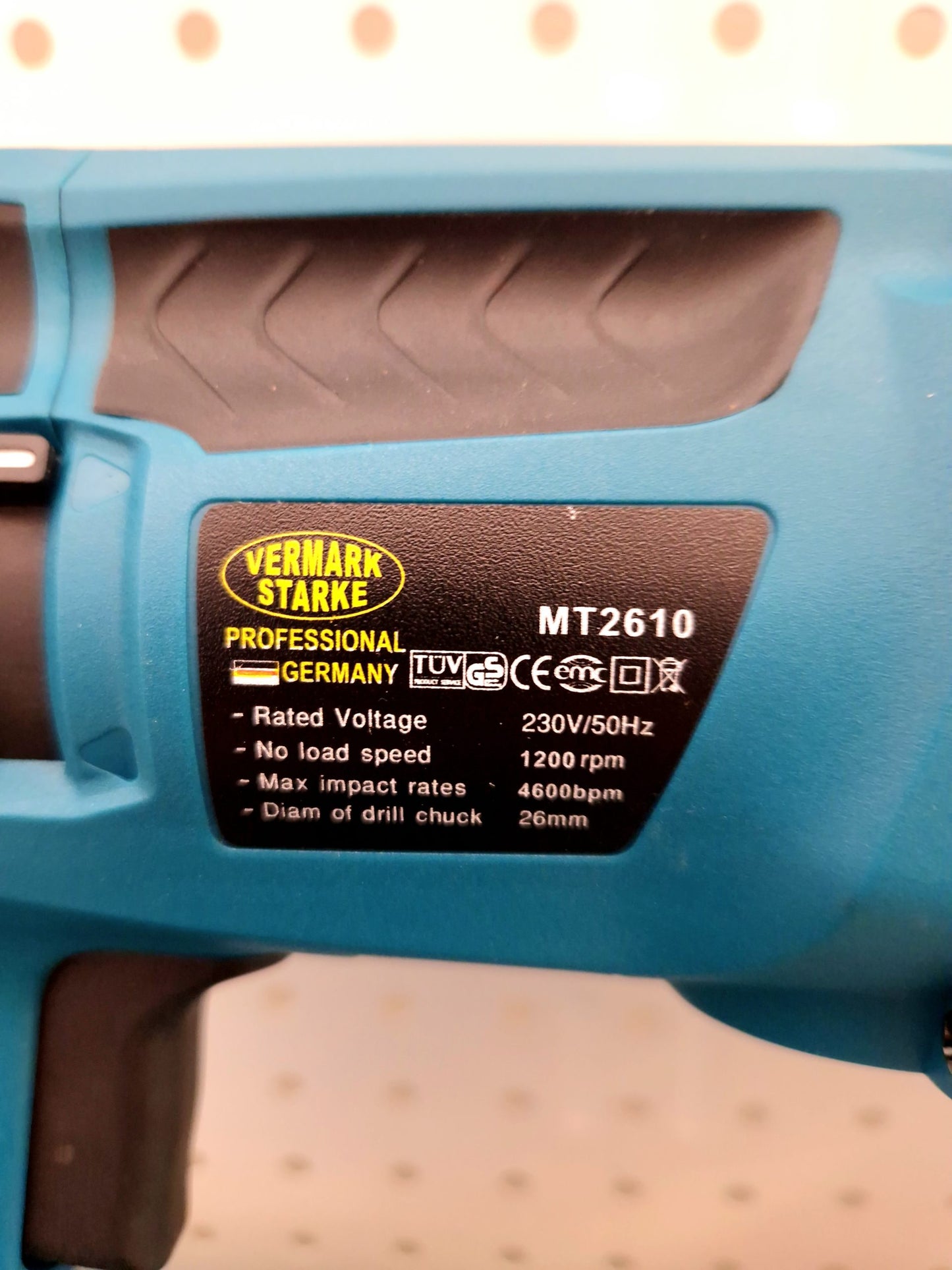 Немски Перфоратор Vermarkstarke 1100W