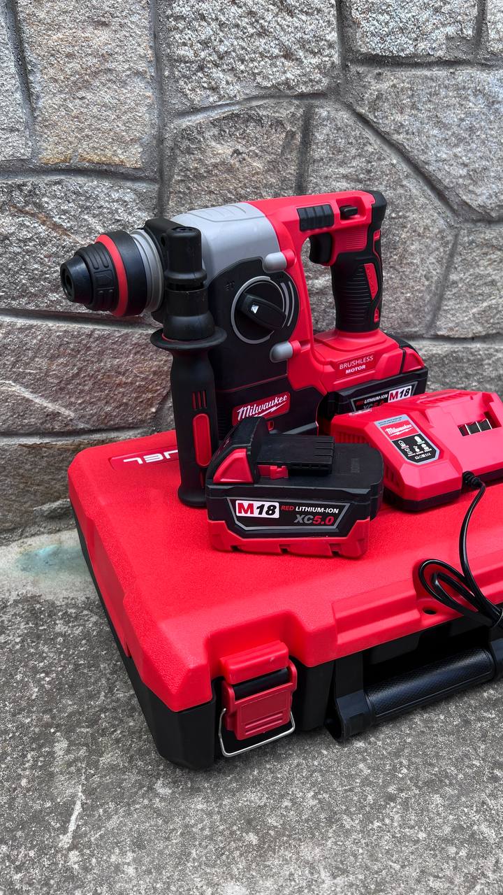 Акумулаторен перфоратор MILWAUKEE M18 BH 5Ah
